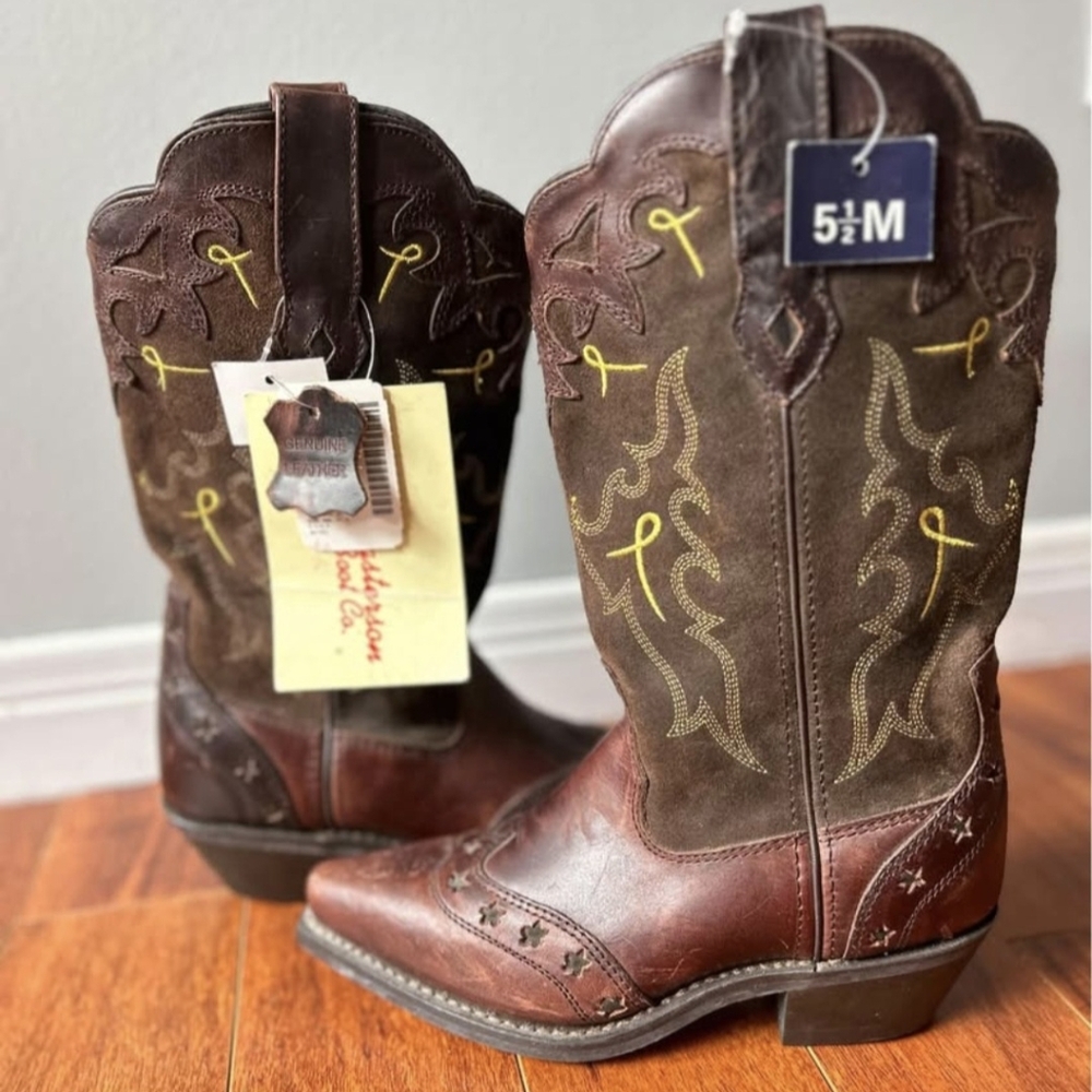 BNWT Masterson Boot Co Western Cowboy Boots 5.5M